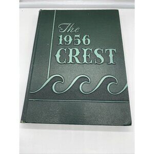 Vintage 1956 EC Glass High School Yearbook The Crest Lynchburg Virginia